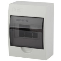 Бокс навесной ЩРН-П-6 6мод. IP41 пластик SIMPLE NO-box_simple-plastic_6_surface BOXS06 Эра Б0041522