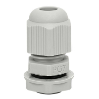 Сальник PG7 d3-6.5мм (d отверст. 13мм) IP54 (уп.4шт) PROxima EKF plc-pg-7-4-r