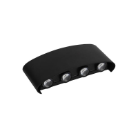 Светильник светодиодный архитектурный PWL-80210 8Вт 4000К BL IP54 фасадный черн. JazzWay 5039872