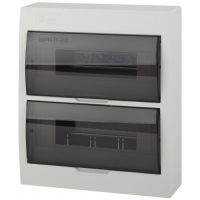 Бокс навесной ЩРН-П-24 24мод. IP41 пластик SIMPLE NO-box_simple-plastic_24_surface BOXS24 Эра Б0041528
