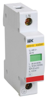 Ограничитель перенапряжения ОПС1-B 1P KARAT IEK MOP20-1-B