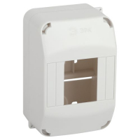 Корпус навесной КМПн 1/4 IP20 пластик. бел. kmpn1.4 SIMPLE Эра Б0062282