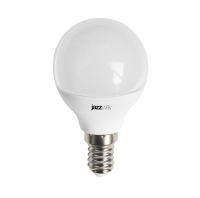 Лампа светодиодная PLED-LX 8Вт G45 шар матовая 4000К нейтр. бел. E14 JazzWay 5025295