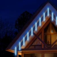 Гирлянда светодиодная "Сосульки" 2.1м 144LED 24В IP44 хол. свет ЭРА Б0041910