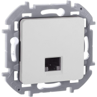Розетка компьютерная Inspiria RJ45 кат.5E UTP бел. IEK 673825