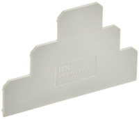 Заглушка для CTS-ML ARMAFIX 3 ур. 2.5кв.мм сер. IEK YCT13-00-3-K03-002-ZGL