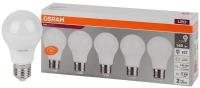 Лампа светодиодная LED Value LVCLA60 7SW/830 грушевидная матовая E27 230В 2х5 RU (уп.5шт) OSRAM 4058075577626