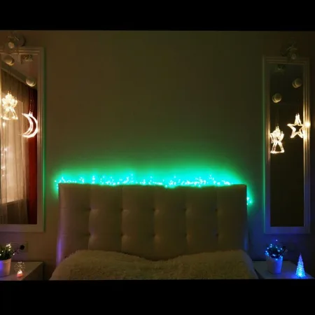Фигура светодиодная "Колокольчик" 200х160х10мм 8LED тепл. бел. 1Вт 4.5В IP20 на присоске элементы питания 3хAAA (в компл.) Neon-Night 501-012