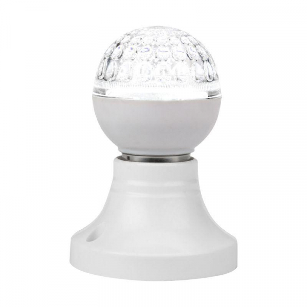 Лампа светодиодная 1Вт шар d50 9LED бел. E27 Neon-Night 405-215