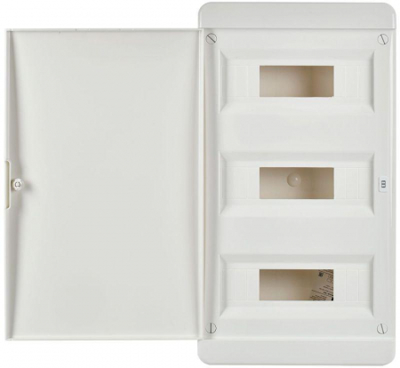 Корпус ЩРН-П-36 TEKFOR IP41 бел. дверь пластик. IEK TF5-KP13-N-36-41-K01-K01