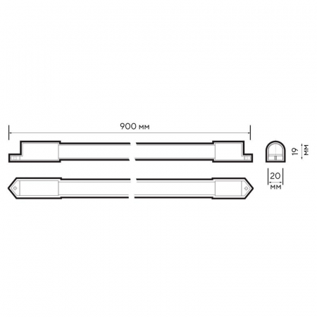 Светильник светодиодный PLED T4i 900 12Вт 4000К IP65 ДСП ДПО JazzWay 5047556