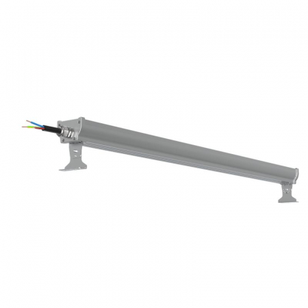 Светильник светодиодный ДСП WP 24 C 120W W 840 L1200 EL SI CL 1280х100х85мм 120Вт 4000К IP66 пылевлагозащ. Русский Свет 27072423969