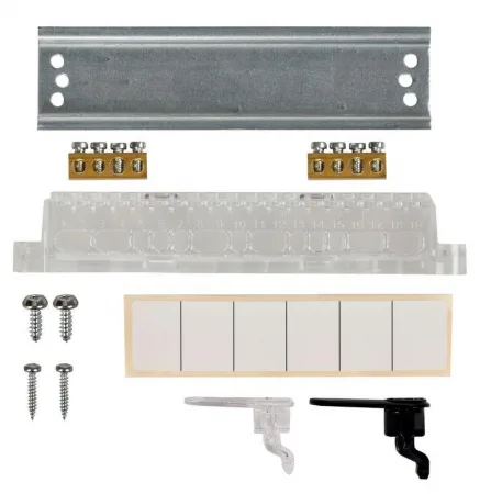 Корпус ЩРН-П-6 UNION Compact IP41 черн. прозр. дверь пластик. IEK UIC-KP12-N-06-41-K01