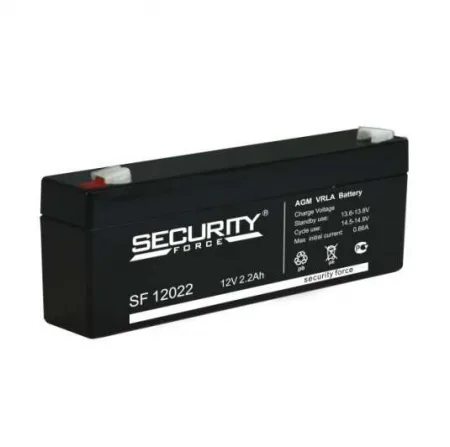 Аккумулятор ОПС 12В 2.2А.ч SF 12022 Security Force 4614030010002