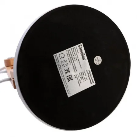 Светильник настольный KD-355 C01 230В 40Вт E27 бел. Camelion 14157