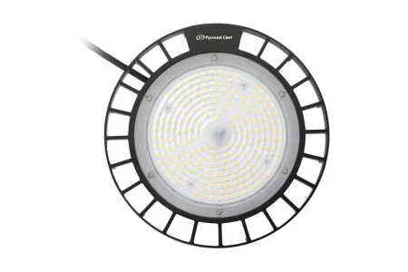 Светильник светодиодный ДСП IB 10 S 100W VW 850 BK D257xH111мм 100Вт 5000К IP65 High Bay подвес черн. Русский Свет 16091023044