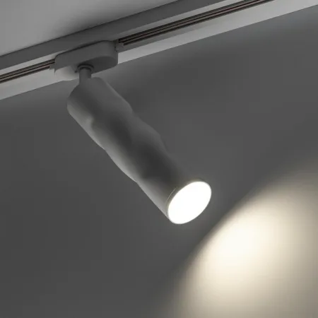 Светильник трековый поворотный ARTLINE 55х55х200 GU10 230В алюм. 2.6кв.м бел Ritter 59931 3