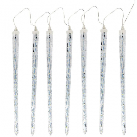 Гирлянда светодиодная "Сосульки" 3.5м 8 сосулек х50см 300LED 7Вт IP20 Neon-Night 256-415