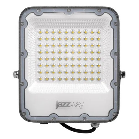 Прожектор светодиодный PFL-S4 50Вт 6500К IP65 80град. ДО с линзовым модулем JazzWay 5036420