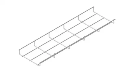 Лоток проволочный 100х35 L3000 сталь 4мм PL35-100-3000 оцинк. КМ LO0650