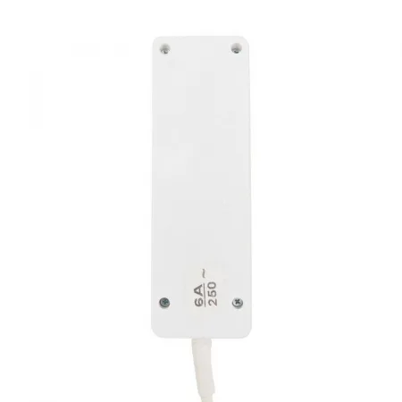 Удлинитель 3х3м с заземл. 6А IP20 ПВС 3х0.75 с кнопкой бел. PROCONNECT 11-7210
