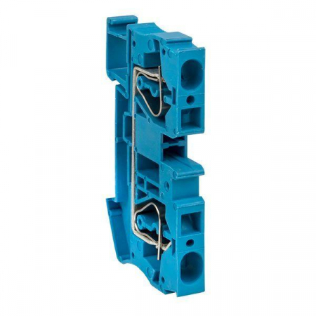 Колодка клеммная ST-6 57А пружинная син. EKF plc-jxb-st-6-blue