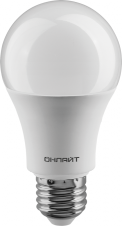 Лампа светодиодная 90 606 OLL-A60-15-230-2.7K-E27-PACK3 ОНЛАЙТ 90606