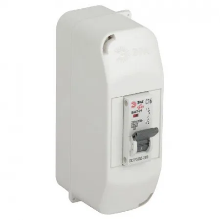 Корпус навесной КМПн 1/2 IP20 пластик. бел. kmpn1.2 SIMPLE Эра Б0062279