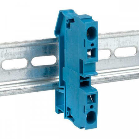 Колодка клеммная ST-6 57А пружинная син. EKF plc-jxb-st-6-blue