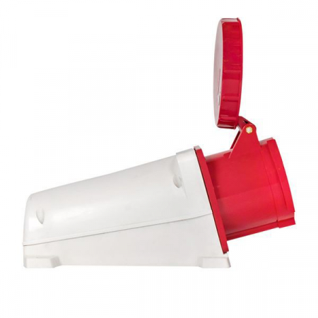 Розетка стационарная наружная 145 3P+PE+N 125А 380В IP67 EKF ps-145-125-380