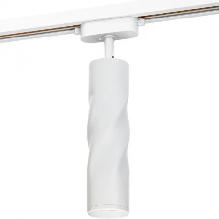 Светильник трековый поворотный ARTLINE 55х55х200 GU10 230В алюм. 2.6кв.м бел Ritter 59931 3