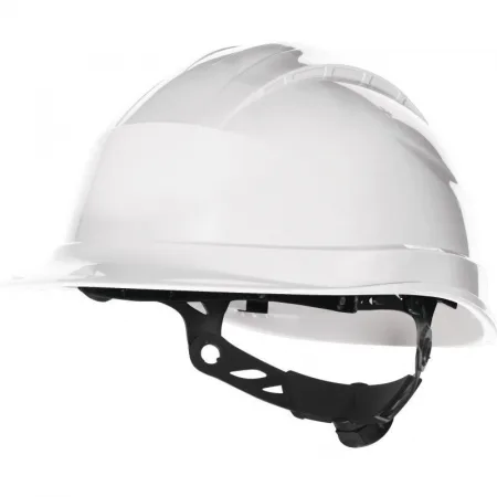 Каска защитная QUARTZ UP III без вентил. с храповым механизмом бел. Delta Plus QUARUP3BC
