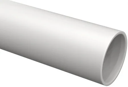 Труба гладкая ПВХ жесткая d50мм сер. (дл.3м) IEK CTR10-050-K41-015I