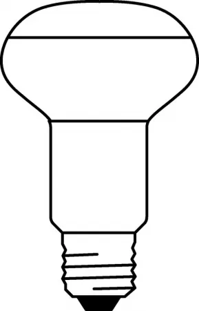 Лампа светодиодная LED Value LV R80 90 11SW/840 11Вт рефлектор матовая E27 230В 10х1 RU OSRAM 4058075582729