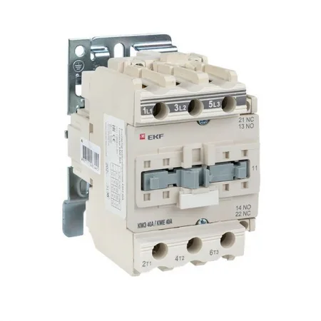 Контактор КМЭ-3 40А кат. 230В AC 1НО+1НЗ EKF ctr-s-40-220