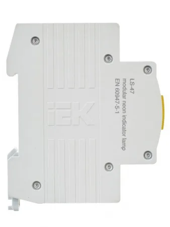 Лампа сигнальная ЛС-47 желт. KARAT IEK MLS10-230-K05