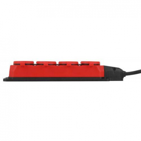 Удлинитель 4х10м с заземл. IP44 КГ 3х1.5 каучук UK-4e-3x1.5-10m-IP44(KG) Эра Б0057586
