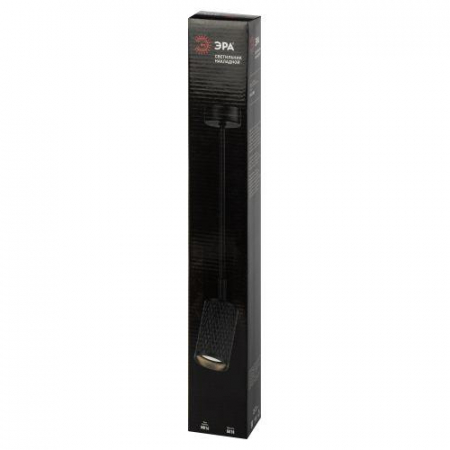 Светильник OL45 BK MR16 GU10 IP20 настенно-потолочный спот черн. Эра Б0058498