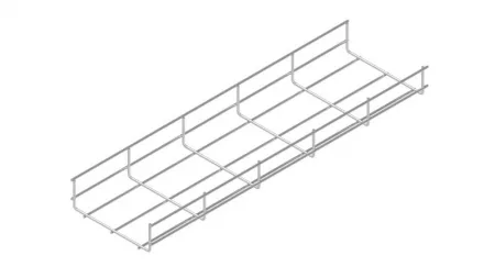 Лоток проволочный 200х60 L3000 сталь 4мм PL60-200-3000 оцинк. КМ LO0662