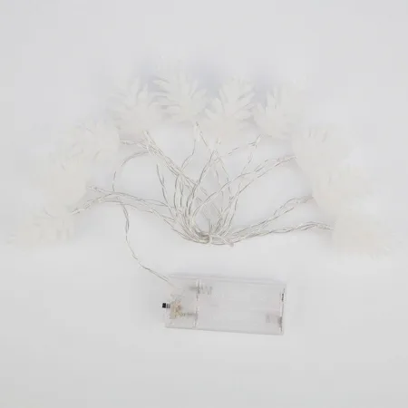 Гирлянда светодиодная "Шишки" 1.5м 10LED тепл. бел. 0.1Вт IP20 провод прозр. ПВХ элементы питания 2хAA (не в компл.) Neon-Night 303-098