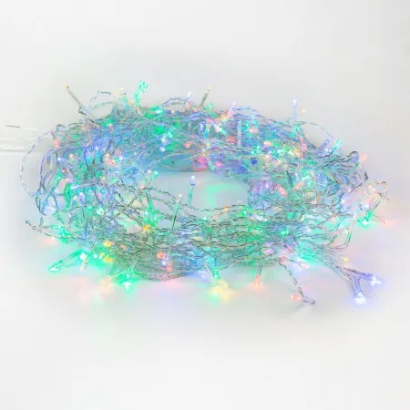 Гирлянда светодиодная "Светодиодный Дождь" 2.5х2м 300LED мультиколор 16Вт 230В IP20 свечение с динамикой провод прозр. Neon-Night 235-059