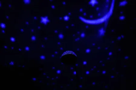 Светильник настольный KD-828 C01 LED 6.5Вт 230В 360лм сенс.рег.ярк .CCT RGB-ночник "Звездн. небо" бел. Camelion 13006