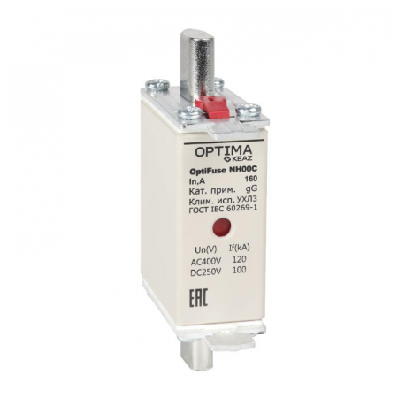 Вставка плавкая OptiFuse NH00C-25-gG-УХЛ3 КЭАЗ 374913