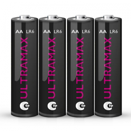 Элемент питания алкалиновый AA/LR6 1.5В ULTRAMAX LR6UM-B4 BL-4 (уп.4шт) ФАZА 5043022