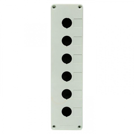 Корпус КП106 6 кнопок бел. EKF cpb-106-w